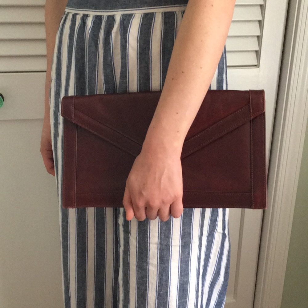 Vintage Convertible Clutch Envelope Purse
